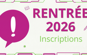 Rentrée 2026