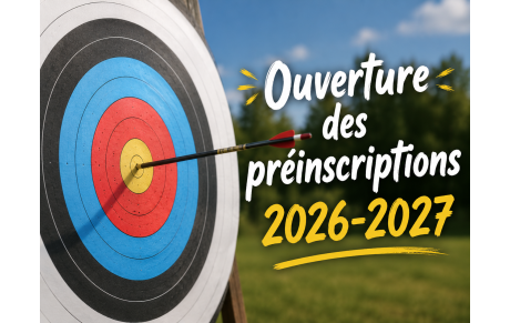 Ouverture des préinscriptions